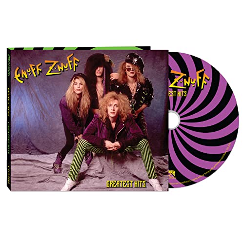 Enuff Znuff “Greatest Hits” CD cover with band photo and disc.