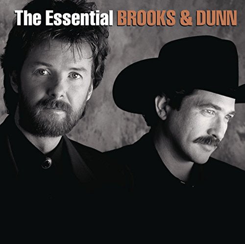 CD cover featuring portraits of country musicians Brooks & Dunn.