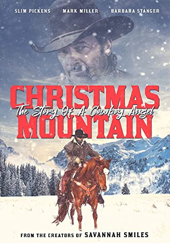 DVD cover featuring a cowboy on a horse in snowy mountains with a portrait.