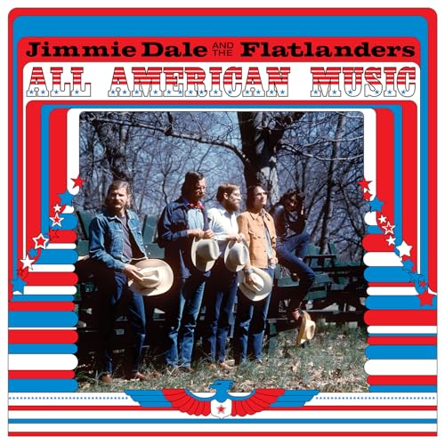 Album cover for Jimmie Dale & The Flatlanders, featuring a band photo.