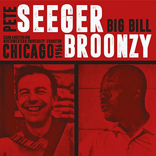 CD cover featuring portraits of Pete Seeger and Big Bill Broonzy.