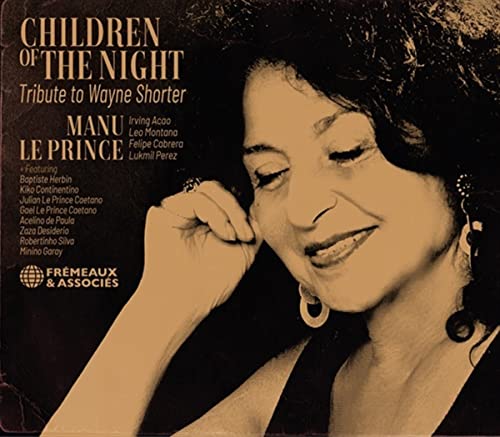 CD cover: portrait of a woman, text “Children of the Night”, tribute album.