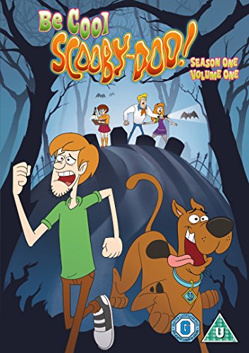 DVD cover featuring Shaggy and Scooby-Doo running in front of the Mystery Inc. gang.