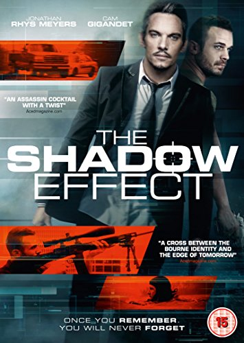 DVD cover for The Shadow Effect featuring two men in suits against a dark background.