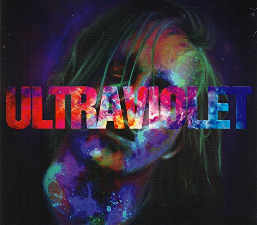 CD cover for Sadistik’s “Ultraviolet” with colorful, cosmic imagery.