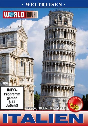DVD cover featuring the Leaning Tower of Pisa and a cathedral.