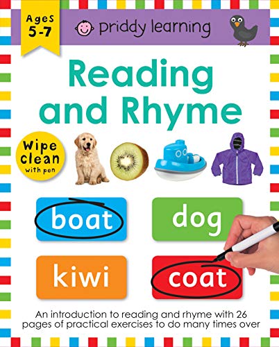 Reading & Rhyme (Wipe Clear Workbooks) (Wipe Clean Workbooks)