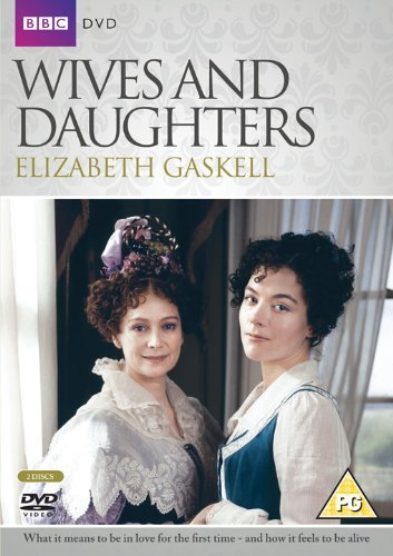 DVD cover featuring two women in period clothing with the title Wives and Daughters.