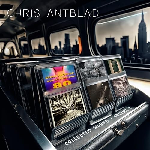 CD cover for Chris Antbladās āCollected Works Vol 1ā with a jukebox image.