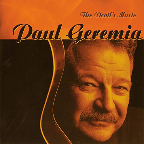 CD cover featuring portrait of Paul Geremia with his guitar.