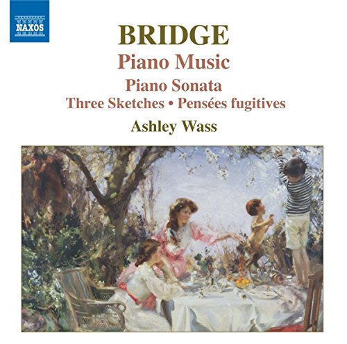 CD cover for "BRIDGE: Piano Music, Vol. 2" by Ashley Wass, with painting.