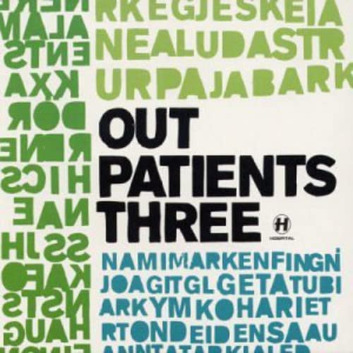 CD cover for “Out Patients 3” with bold text and green lettering.