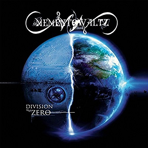 CD cover: split Earth image with circuitry and the band name.