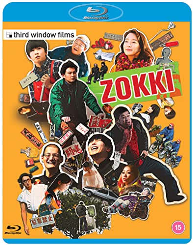 Zokki" Blu-ray cover with a collage of diverse people and objects.