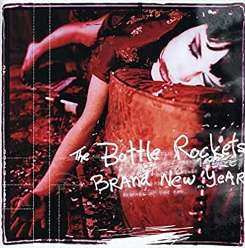 CD cover for The Bottle Rockets’ “Brand New Year” with a person on a barrel.