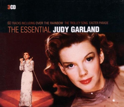 Judy Garland’s “The Essential” 3CD set cover with her portrait.