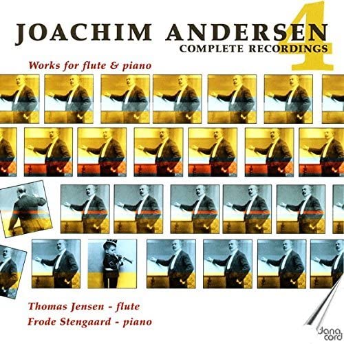 CD cover for Joachim Andersen’s “Complete Recordings, Vol. 4” with conductor image.