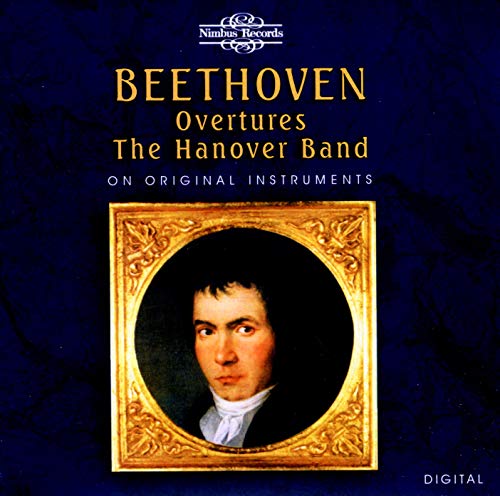 CD cover: portrait of Beethoven in an ornate gold frame.