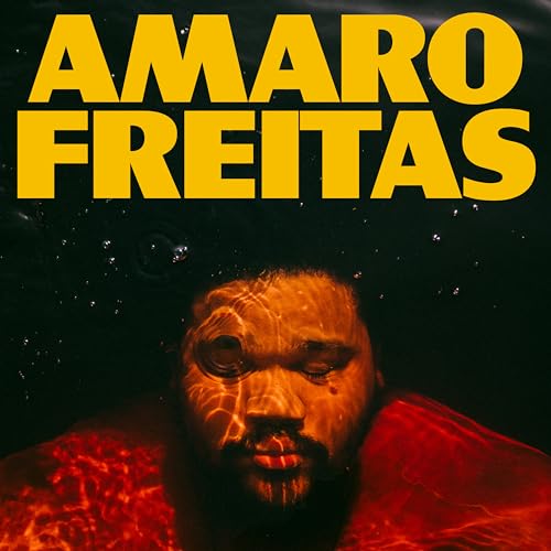 CD cover for Amaro Freitas’ “Y’y” featuring a submerged face.