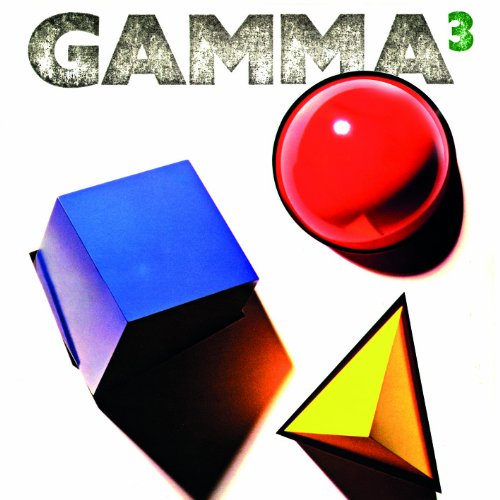 CD cover with geometric shapes: red sphere, blue cube, yellow pyramid.