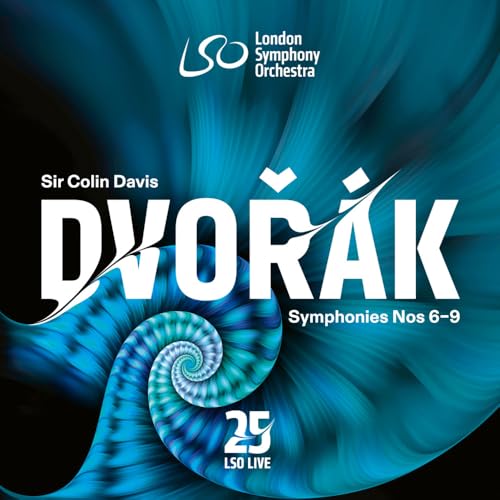 CD cover for Dvorak symphonies by the London Symphony Orchestra.