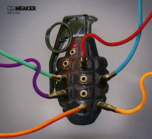 CD cover: a grenade with colorful cables plugged into its ports.
