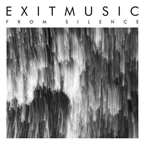 Album cover for Exitmusic’s “From Silence” with blurred, abstract black and white imagery.
