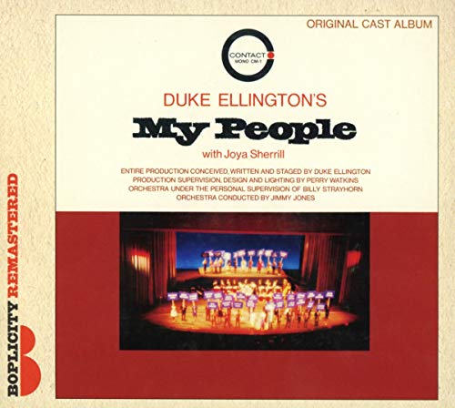 CD cover for Duke Ellington’s “My People” with stage performance image.
