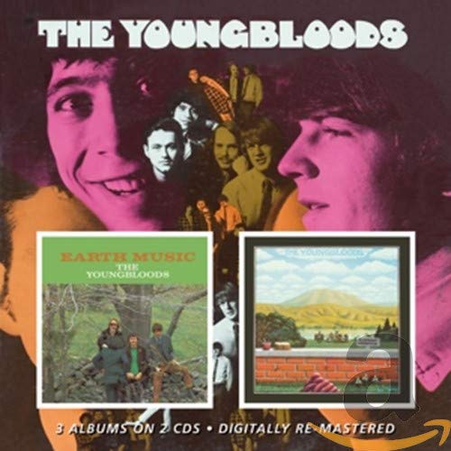 CD cover for The Youngbloods’ “Earth Music” and related albums.