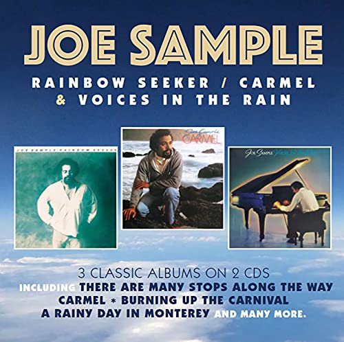 CD cover for Joe Sample’s “Rainbow Seeker / Carmel / Voices In The Rain.”