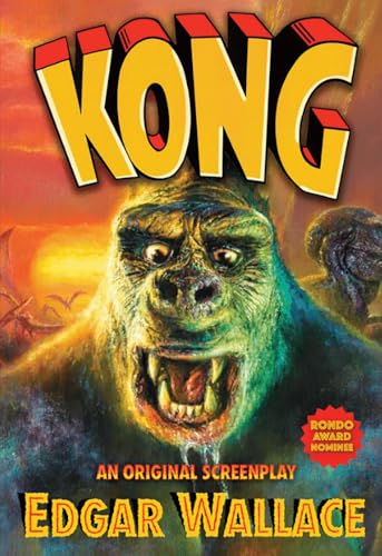 “Kong” screenplay cover featuring a roaring gorilla and bold title text.