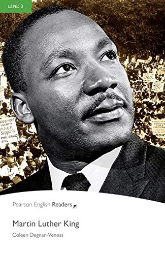 Book cover featuring a portrait of Martin Luther King Jr. with a crowd.