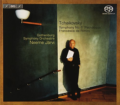 CD cover featuring conductor Neeme Järvi leaning against a wall.