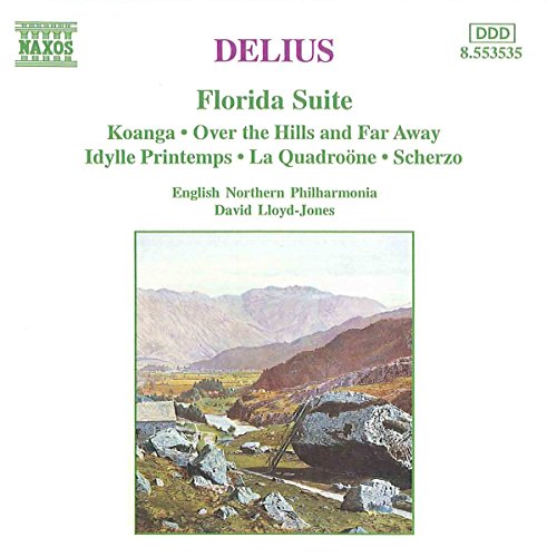 CD cover for Delius orchestral works featuring a landscape painting.