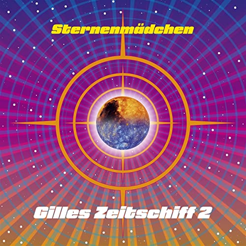 CD cover with a planet inside concentric purple and blue rings.