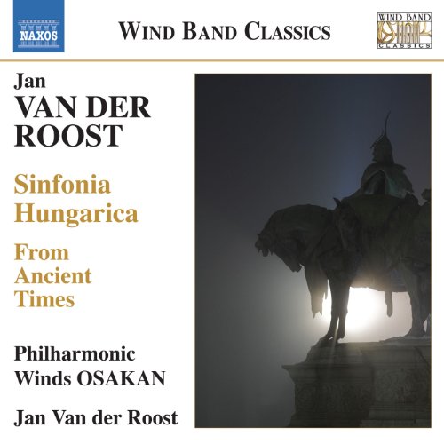 CD cover for “Sinfonia Hungarica” featuring a statue and text.