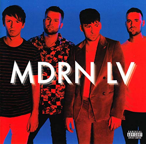 CD cover featuring four men in front of a red and blue gradient.