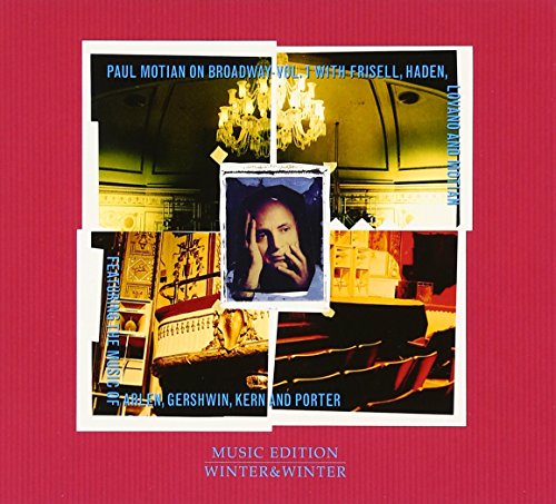 CD cover for Paul Motian’s “On Broadway Vol. 1” with collage imagery.