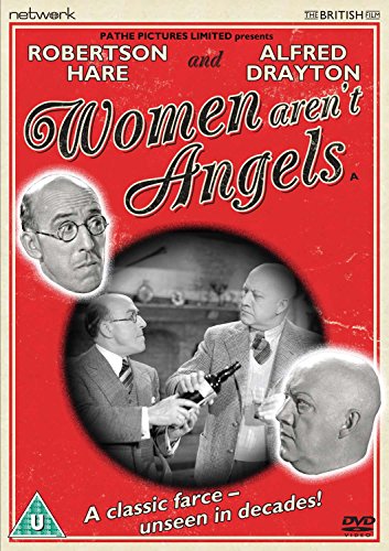 Women Aren't Angels" DVD cover featuring portraits of Alfred Drayton and Robert Robertson.