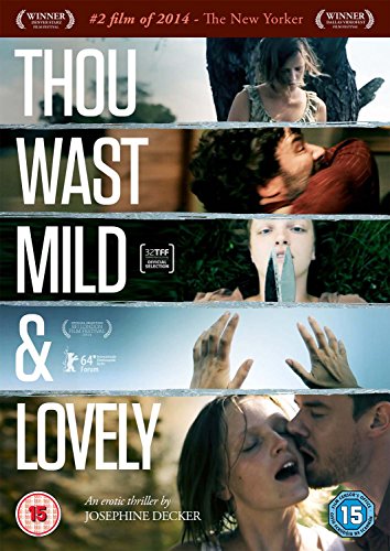 DVD cover for "Thou Wast Mild & Lovely" with fragmented imagery.