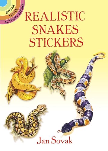 Realistic Snakes Stickers (Little Activity Books)