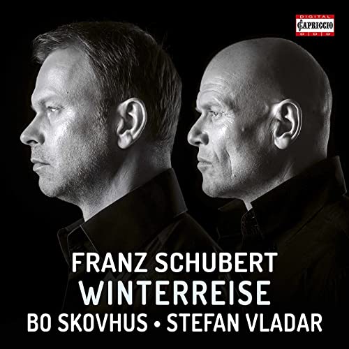 CD cover: Profile portraits of two men, Skovhus and Vladar, with text.