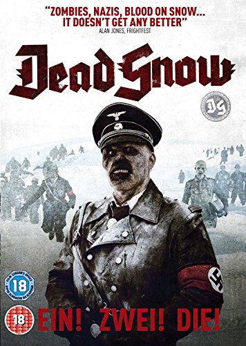 DVD cover for "Dead Snow" featuring a zombie in a Nazi uniform.