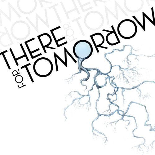 CD cover for “There For Tomorrow” with blue branching design.