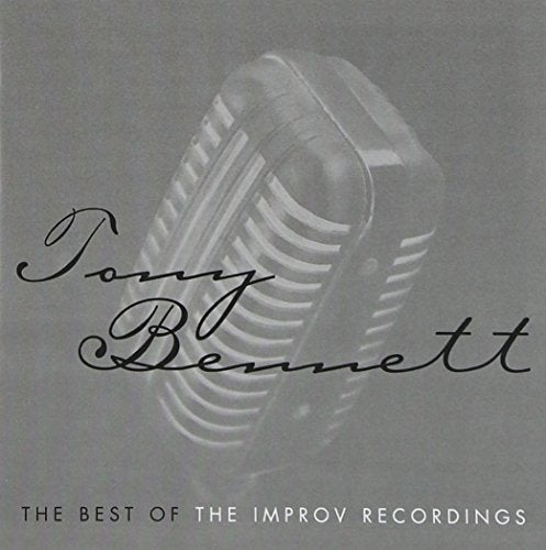 CD cover featuring a vintage microphone with Tony Bennett text in script.