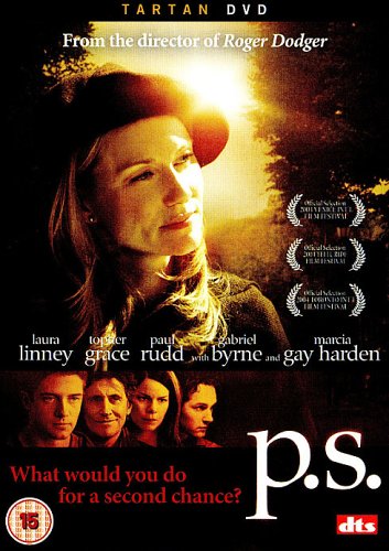 DVD cover for the film "P.S." featuring a woman in a beret.