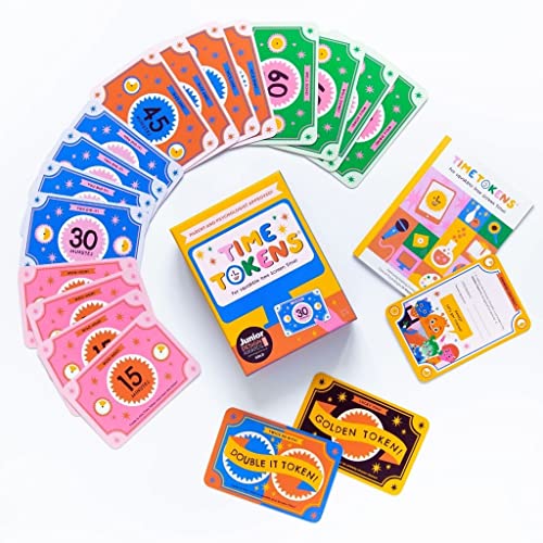 Time Tokens : The Squabble-free Way to get Kids Off their Devices