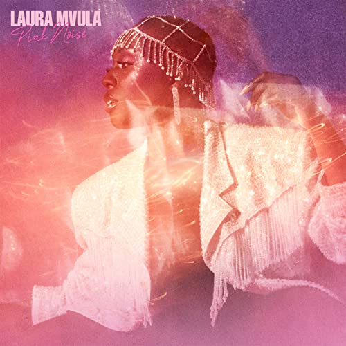 Laura Mvula album cover, Pink Noise, featuring a portrait of the artist.