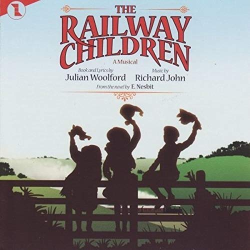 CD cover for āThe Railway Childrenā musical, featuring silhouetted children.