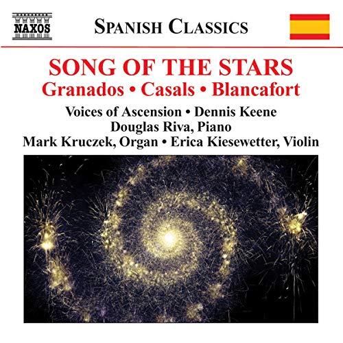 CD cover for “Songs of The Stars” featuring a starry night image.